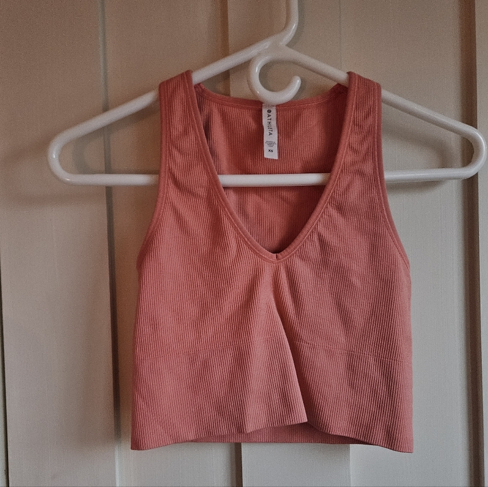 🌟3 FOR $15 ATHLETA Coral Ribbed Activewear
